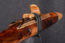 Mountain Mahogany Native American Flute, Minor, Low F-4, #U4G (4)